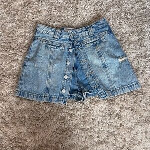 We the Free Free People Denim Skort